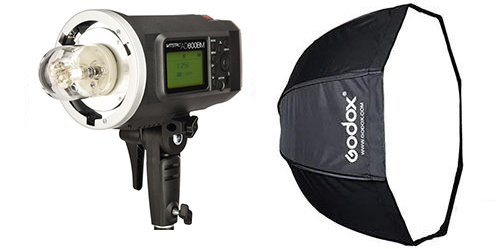 Godox AD600BM + Softbox 95cm